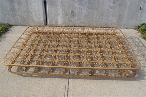 old metal box spring for sale|vintage metal coil bed spring.